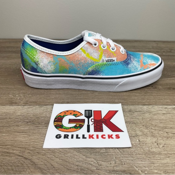 Vans Authentic Retro Mart Multi/True White Women’s Classic - Picture 1 of 5